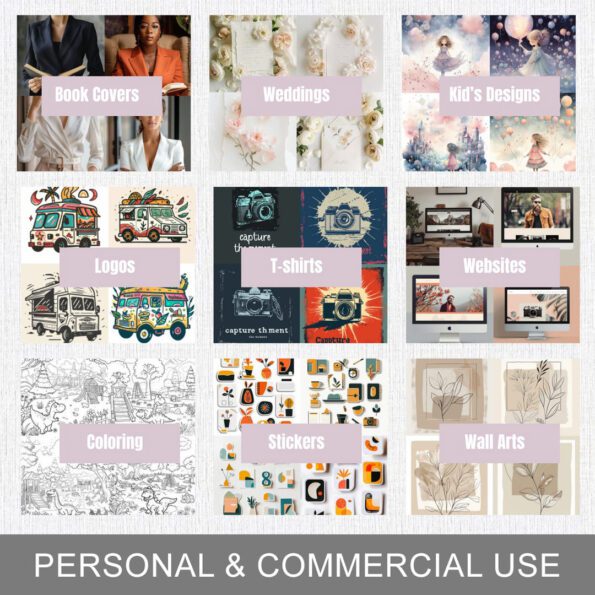 30,000+ Midjourney Prompts Bundle (With MRR) - Image 3