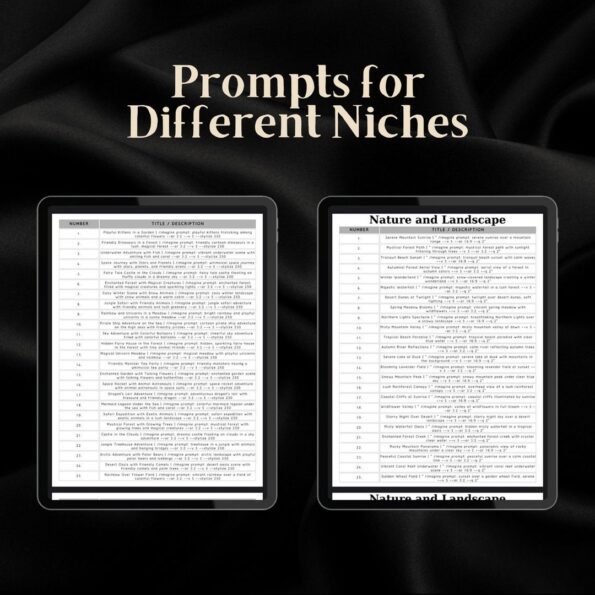 30,000+ Midjourney Prompts Bundle (With MRR) - Image 5