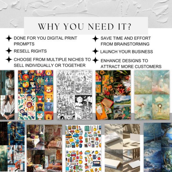 30,000+ Midjourney Prompts Bundle (With MRR) - Image 6