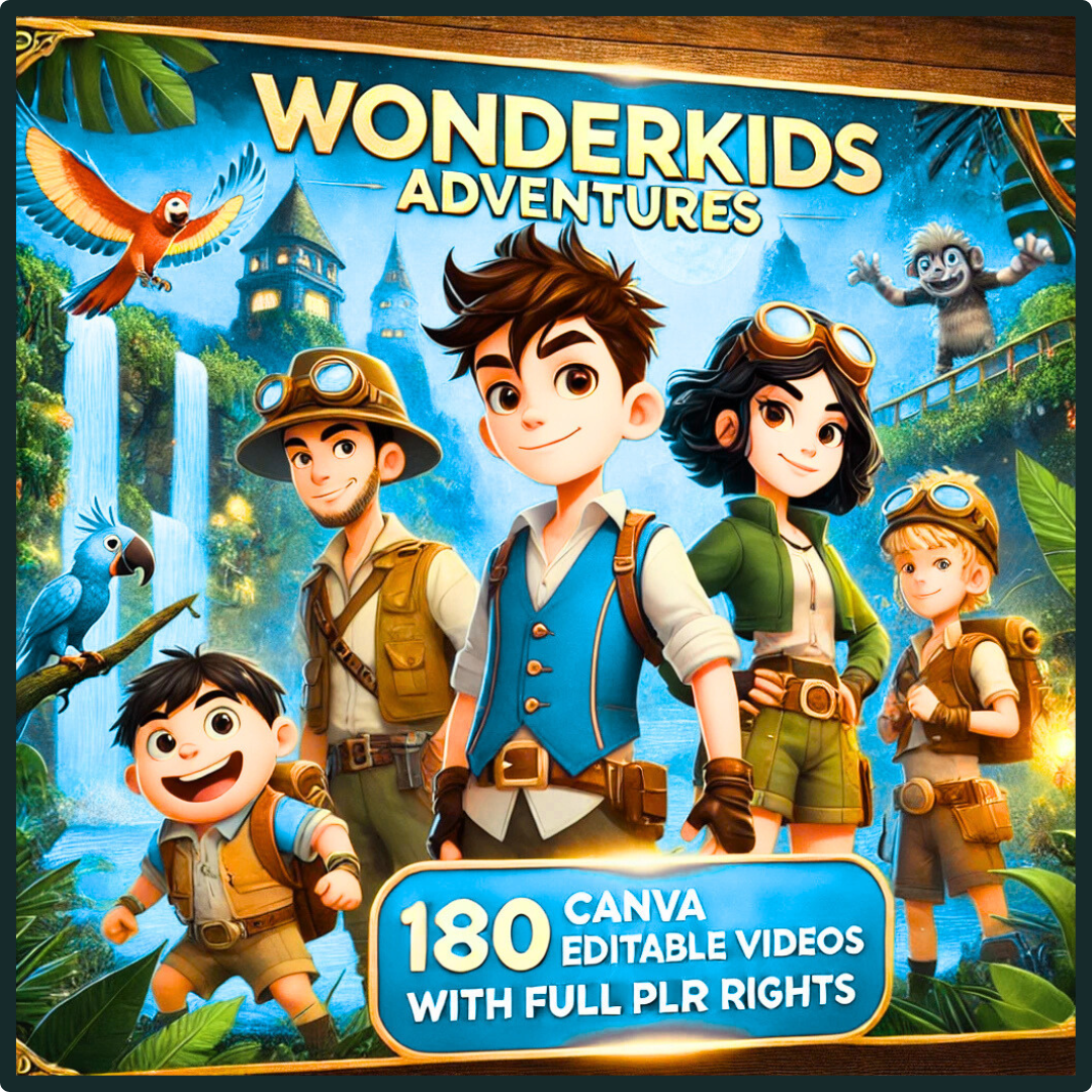 Animated Kids’ Adventures (With PLR)