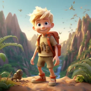 AI Prompt for Cartoon Explorer Kids