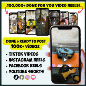 100,000+ Viral Videos Bundle – With MRR & PLR