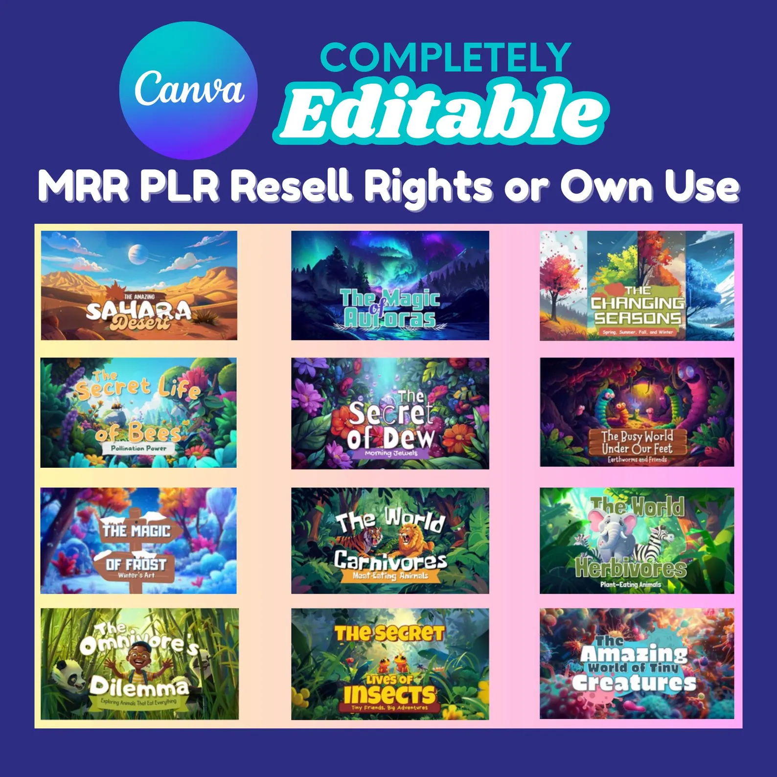 100+ Editable Kids’ Video Story Templates (Canva) - Image 2