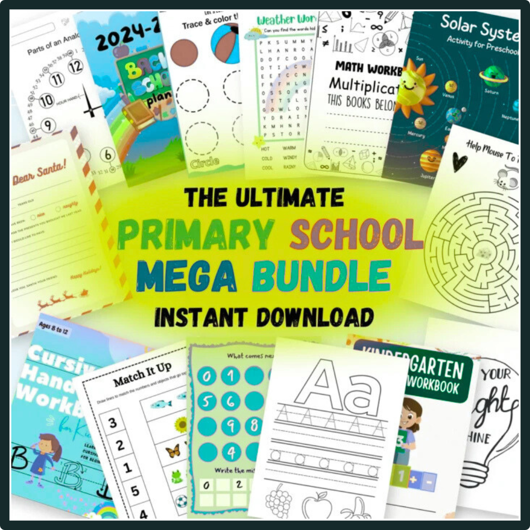 Ultimate Back-to-School Mega Bundle | 35,000+ Worksheets & Activities