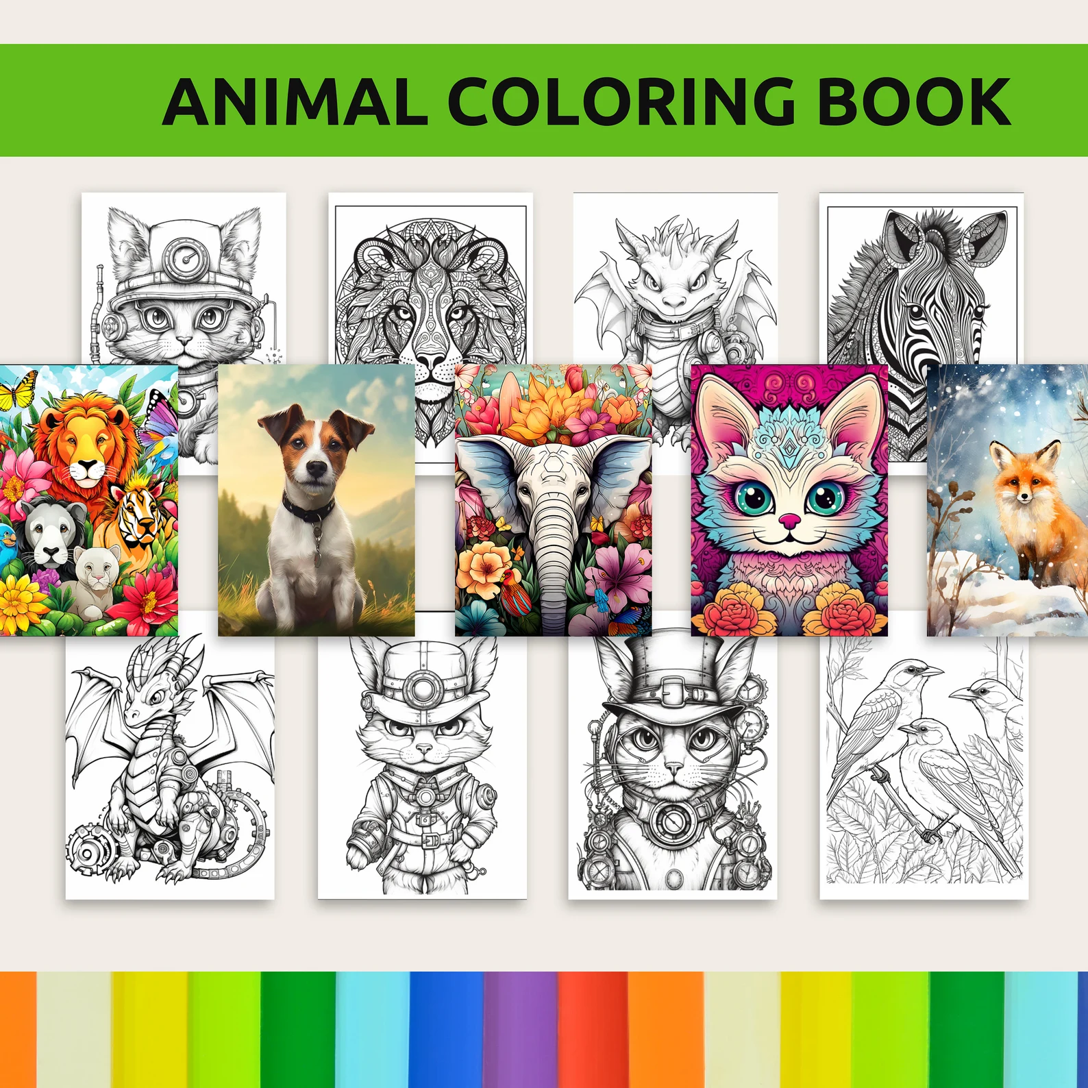 10,000+ KDP Coloring Book Bundle (With Resell Rights!) - Image 3