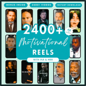 2,400+ Motivational Reels (MRR)