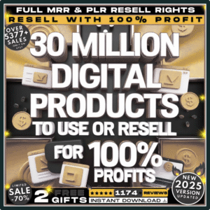 30 Million+ PLR Monster Bundle