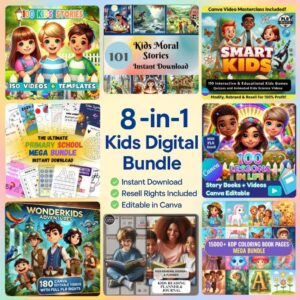 Unlock the Ultimate Kids’ Educational & Creative Mega Bundle!